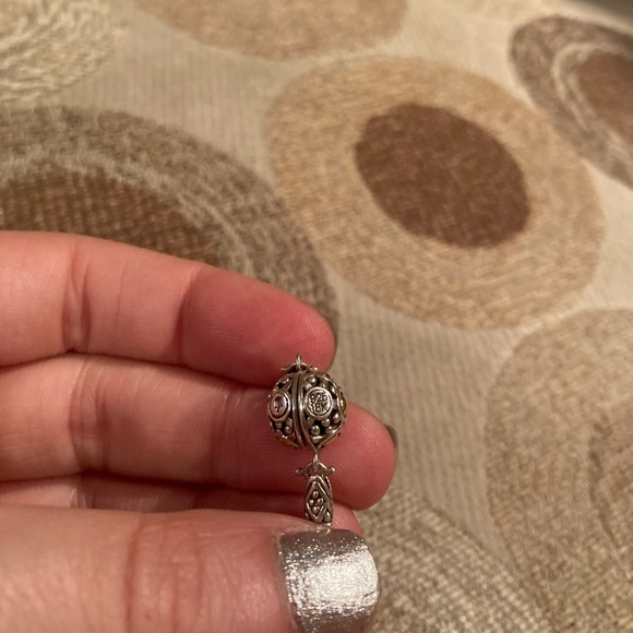 John Hardy Turquoise Sterling Silver and 18k Yellow Gold Jaisalmer Necklace - Picture 6 of 7